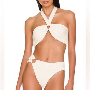 Revel Rey Bikini in Sandstone Croc